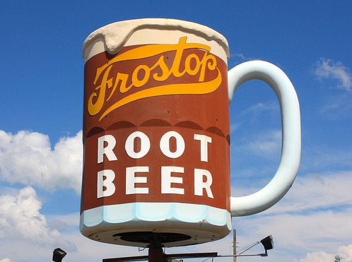 Frostop Root Beer - From Frostop Web Site (newer photo)
